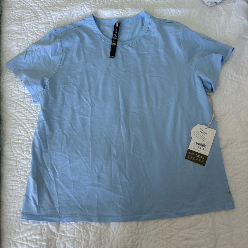 Vuori Sky Blue Crewneck Short Sleeve Tee